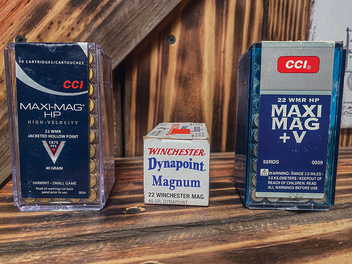 The 22 WMR cartridge was one of Wes’s Grandpa’s top choices when they would walk the pastures looking for cottontails.